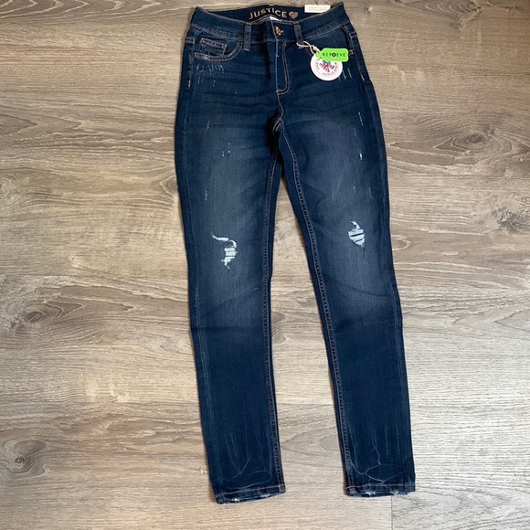 5 Pair New Justice Jeans - Picture 2 of 6
